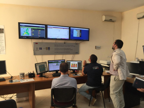 The monitoring of ACRONET data transmission at IGEWE premises