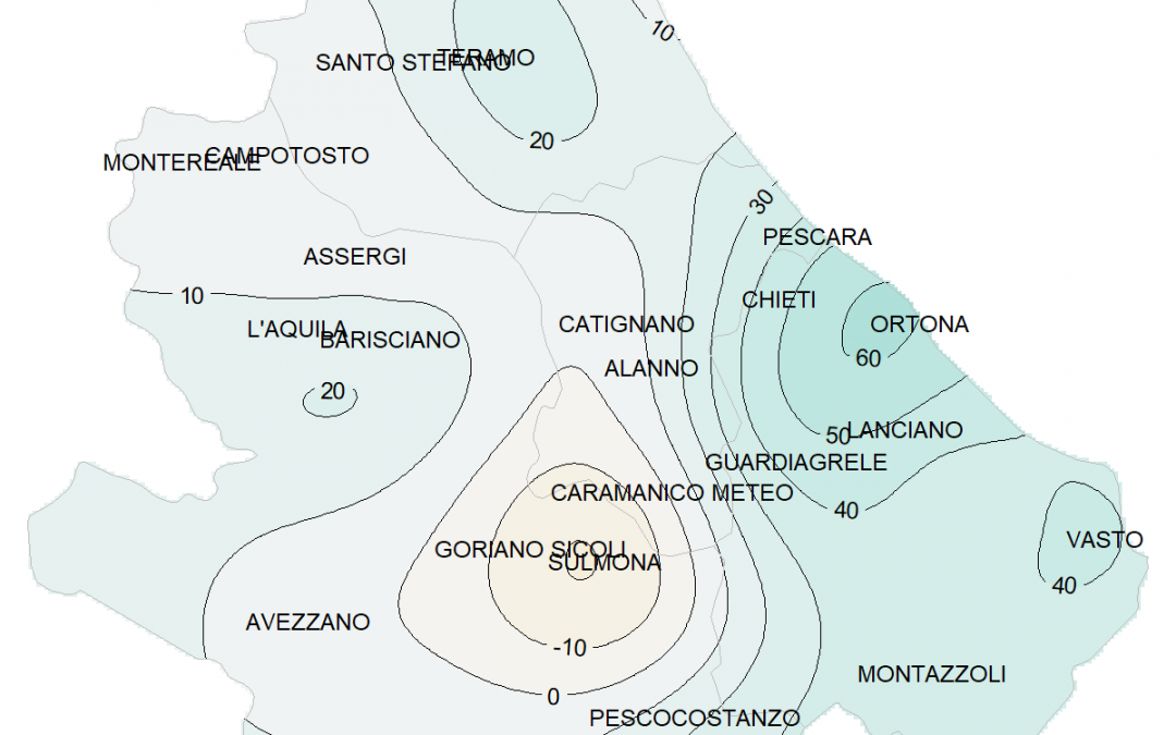 Maggio 2025 in Abruzzo: fresco e piovoso