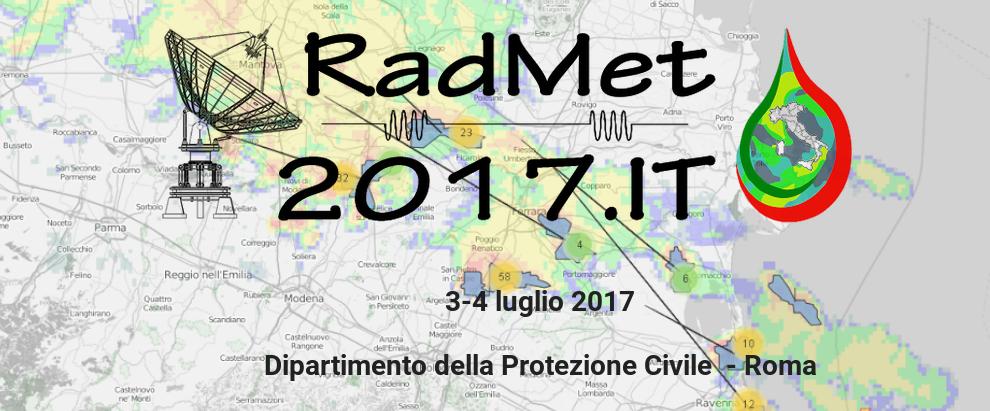 Il CETEMPS promuove il Secondo Convegno Nazionale di Radar Meteorologia, Roma 3-4 Luglio 2017
